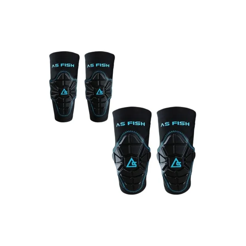 AS FISH Roller Skating Protective Gears-19