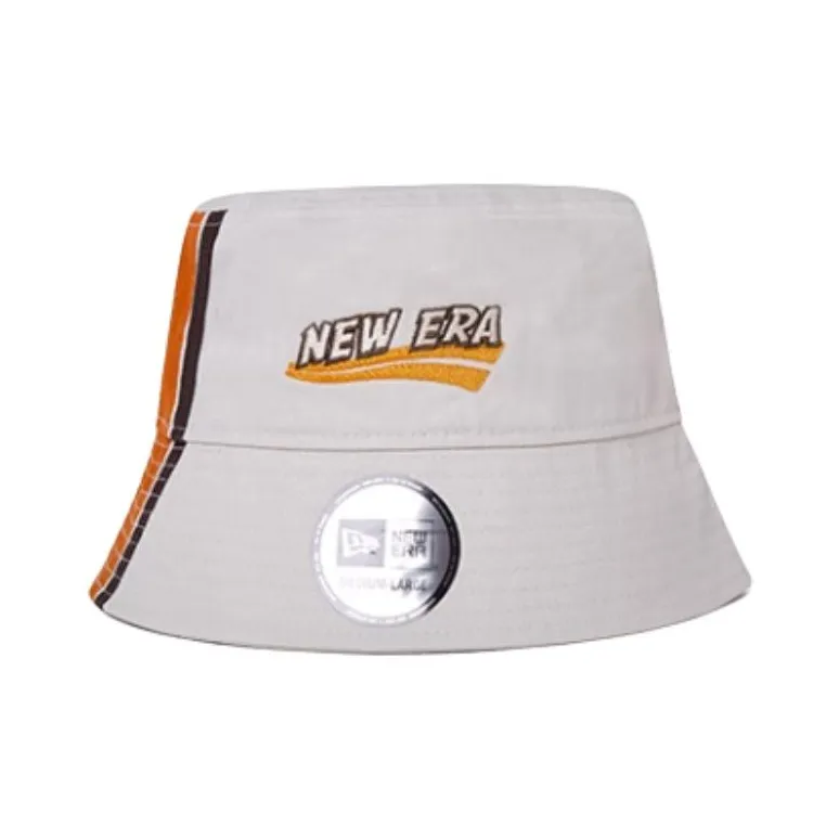 New Era Cotton Bucket Hats Unisex White-0