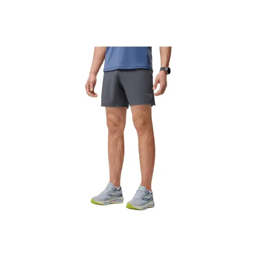 Saucony Casual Shorts Men Cool Iron Gray