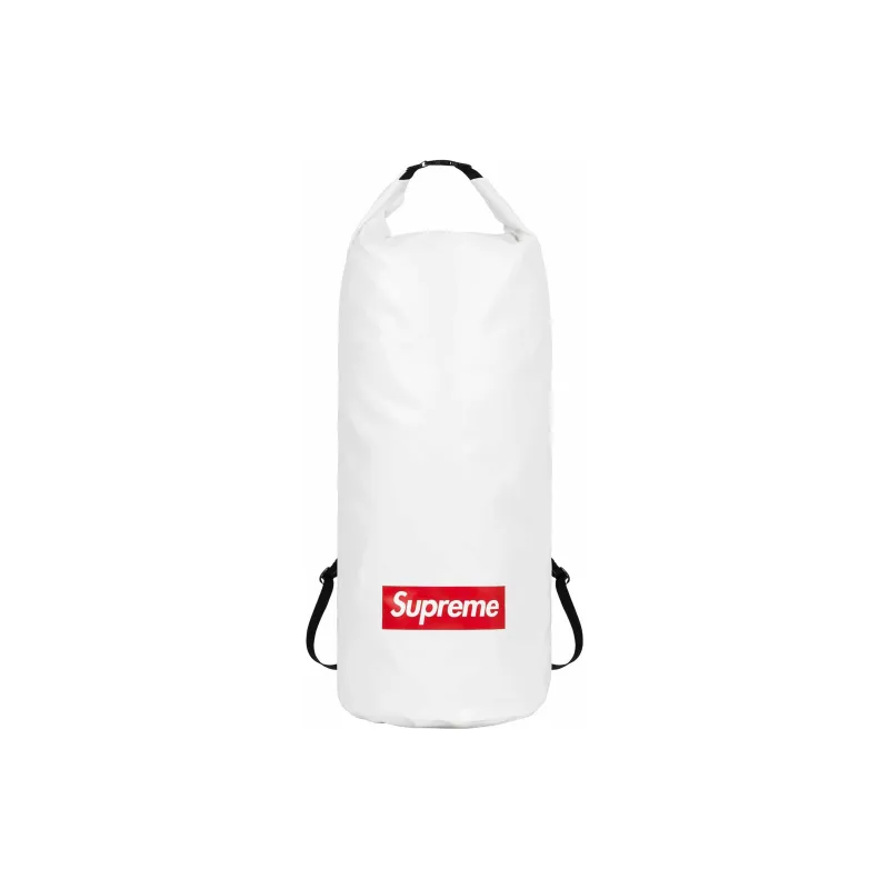 Supreme PVC Polyvinyl Chloride Backpack Large Size Unisex White-0