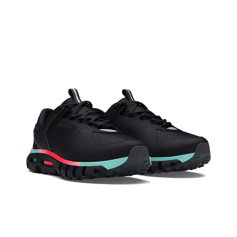 Under Armour Anti Slip Wear Resistant Low Top Running Shoes Men's Black-2