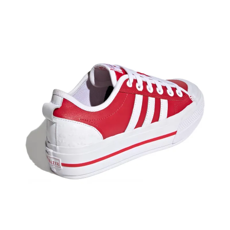 Adidas Nizza Rf Platform Heart Embossed Scarlet Women's-3