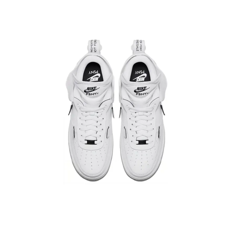 Nike X Psny Air Force 1 High 'Triple White'-3