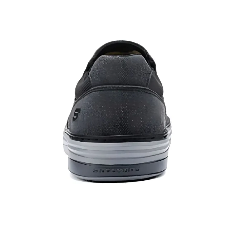 Skechers Lightweight Low Top Canvas Shoes Men's Black-3