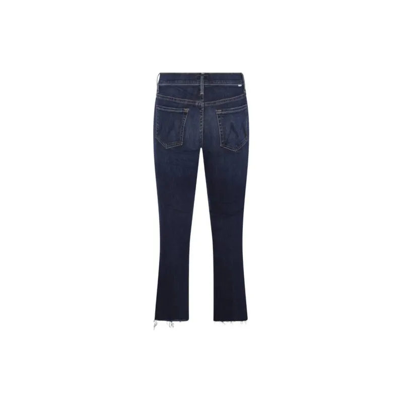 MOTHER Mid rise Cropped Jeans-1
