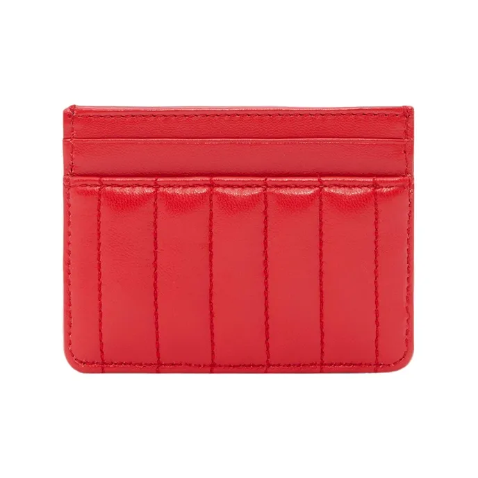 Burberry Lola Lola Bag Lambskin Card Holder Women's Bright Red-2