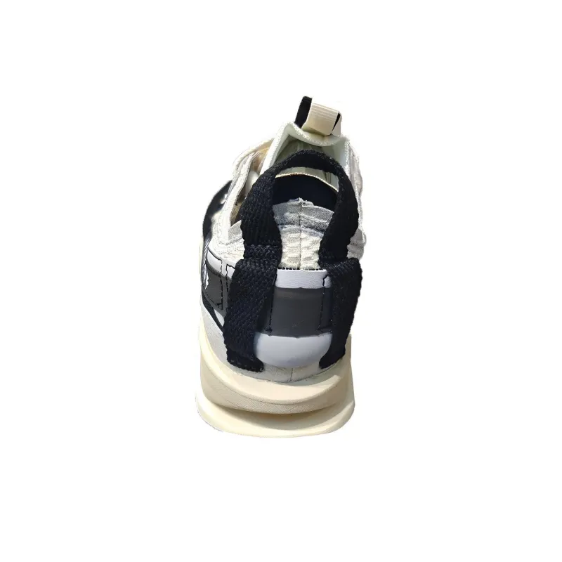 Kappa Anti Slip Wear Resistant Low Top Chunky Sneakers Unisex Navy Blue-2