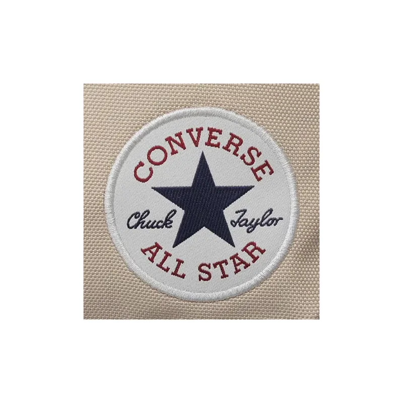 Converse Straight Edge Polyester Backpack Large Size Unisex Brown-3