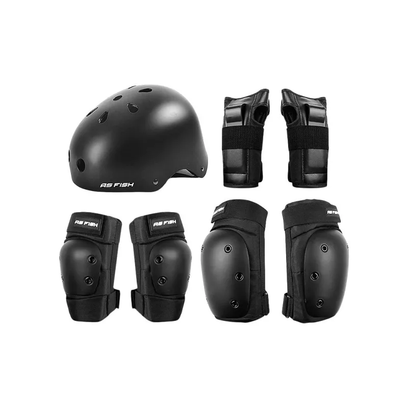 AS FISH Roller Skating Protective Gears-1