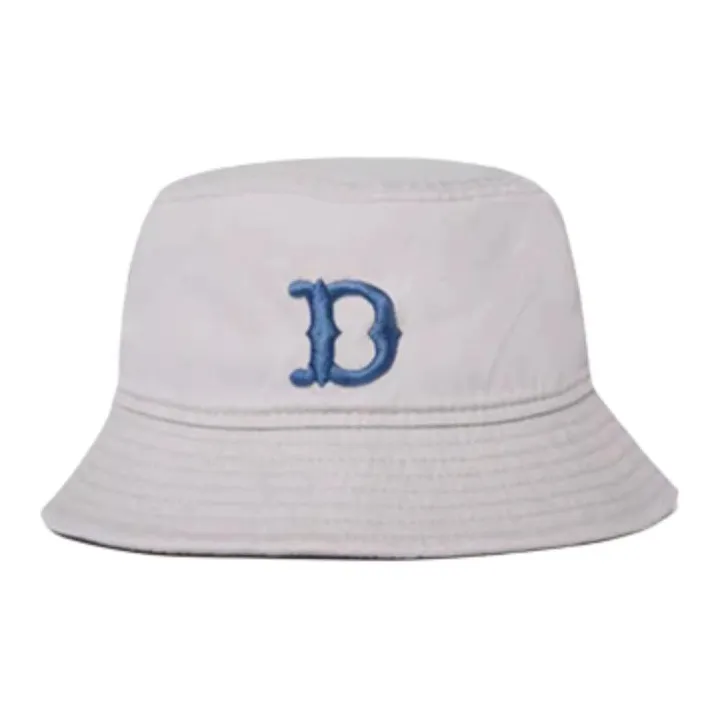New Era Cotton Bucket Hats Unisex Light Gray-1
