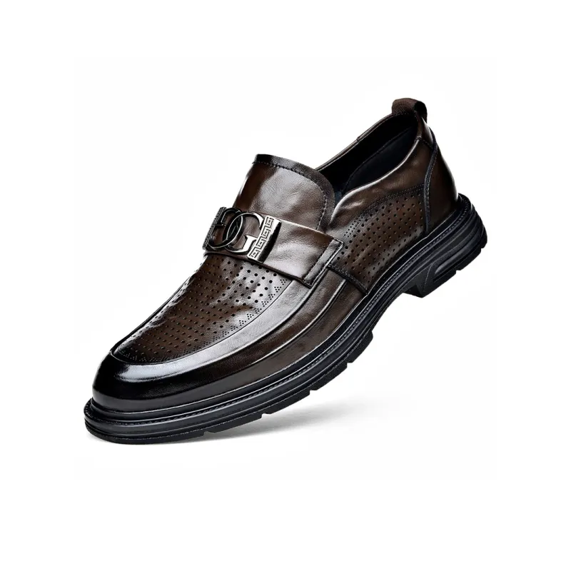 XIAOTOULANG Men's Casual Shoes Men Low Top Black-12