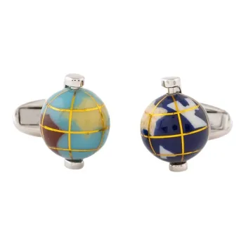 Paul Smith Globe Contrasting Cufflinks
