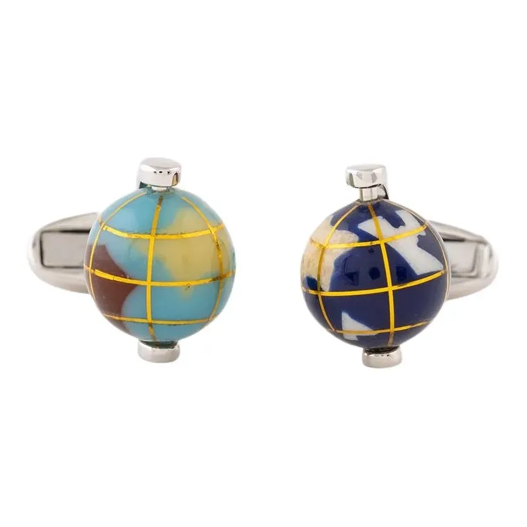 Paul Smith Globe Contrasting Cufflinks-0