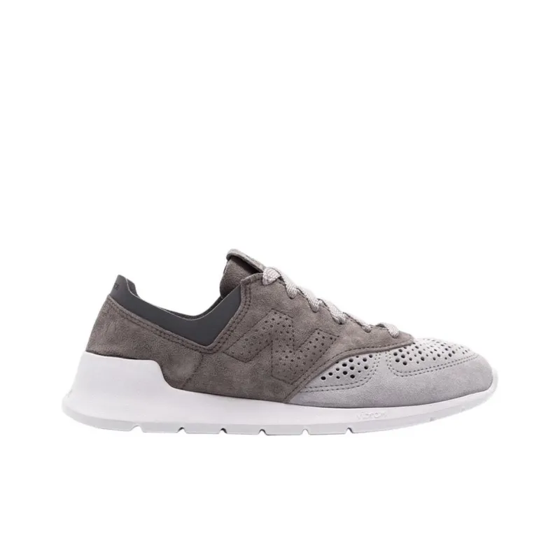 New Balance 1978 Series Suede Shock Absorption Non Slip Low Top Sports Gray Made In Usa-1