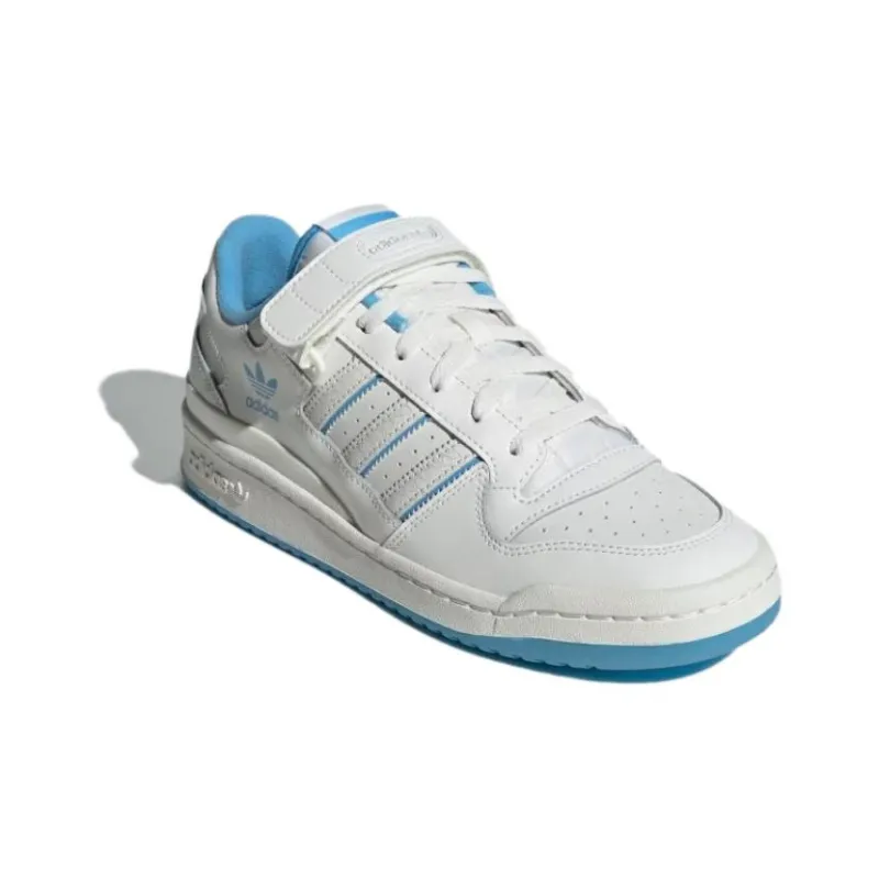 Adidas Forum Low Cloud White Semi Blue Burst-2