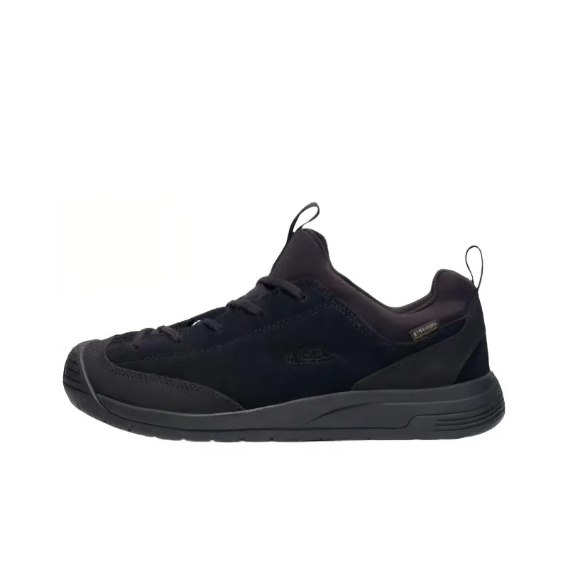 KEEN JASPER 2 EG MOC WP Cushioning, Wear Resistant Low Top Hiking Shoes Men's Black-0