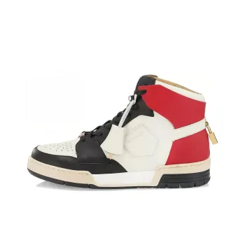 Buscemi High-Top Skateboard Shoes Unisex Red
