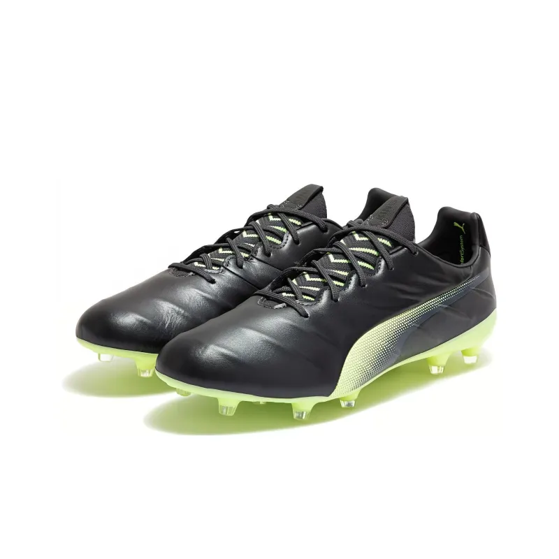 PUMA King Platinum 21 Fg 'Black Green'-2
