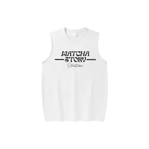 MATCHA STORY Tank Tops Unisex