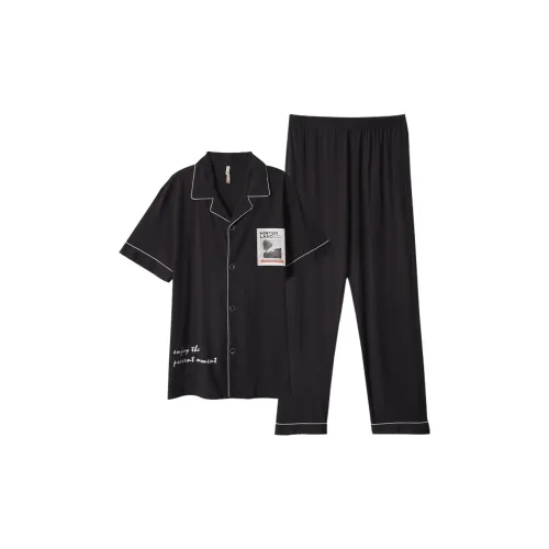 Dorame Pajama Set Men's Dark Gray