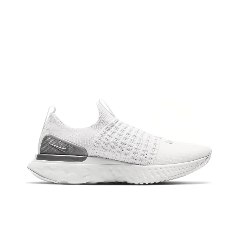 Nike React Phantom Run Flyknit 2 White Pure Platinum Women's-1