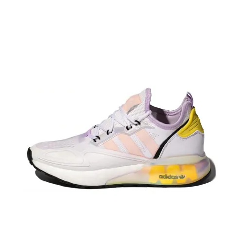 Adidas Originals ZX 2K Boost Casual Shoes Women's Low-Top White/Pink