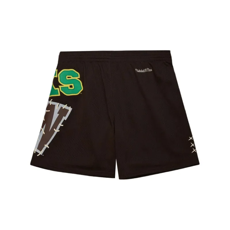 Travis Scott X Mitchell & Ness Oregon Ducks Basketball Shorts-1