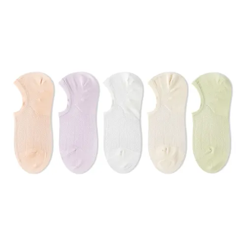 MIIOW No Show Socks Women's 5 Pack