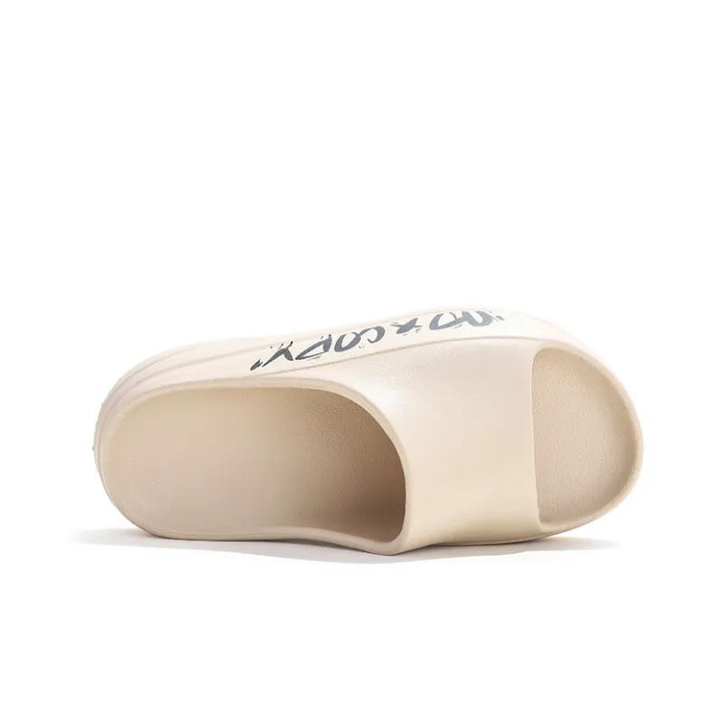 NOCOPY Slide Slippers Unisex Beige-16