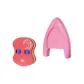 Float Board+Back Float Two-Piece Set[Pink]