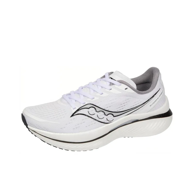 Saucony Endorphin Speed 3 Anti-Slip Wear-Resistant Low-Top Training Running Shoes Women's White Black-1