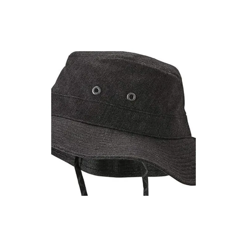 Patagonia Linen, Recycled Polyester, Organic Cotton Bucket Hats Unisex Black-2