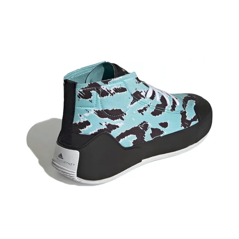 Adidas Stella McCartney X Adidas Treino Mid Graphic 'Black Blue' Women's-3