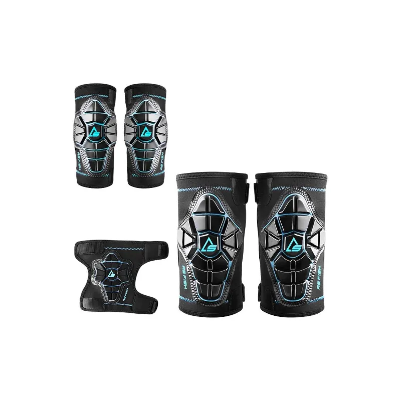 AS FISH Roller Skating Protective Gears-7