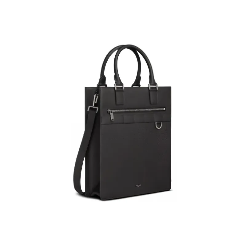 DIOR Leather Handbag Tote Bag Shopping Bag One Shoulder Handbag Crossbody Bag Men's Black-1