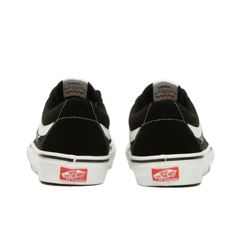 Vans Mn Sk8 Low Black White Checkerboard-3