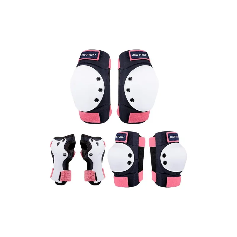 AS FISH Roller Skating Protective Gears-11