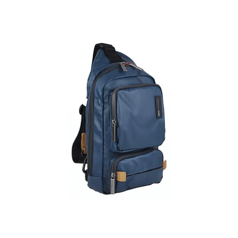 SAMSONITE Fabric Sling Bag, Crossbody Bag, Shoulder Bag Men's Peacock Blue-1