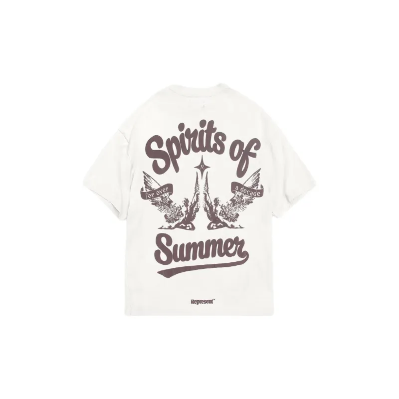 REPRESENT T Shirts Men White-1