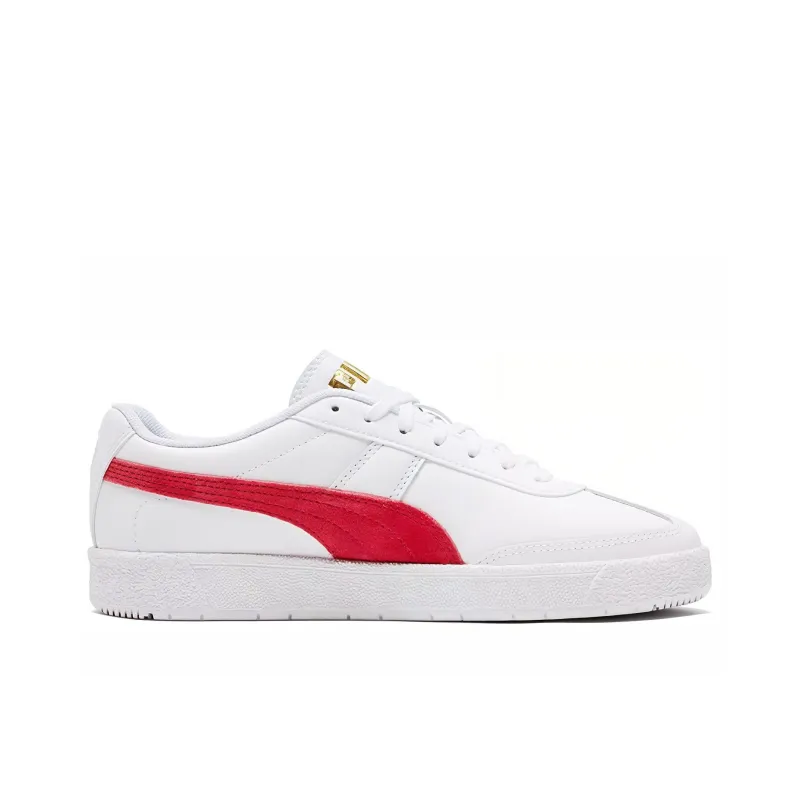 PUMA Oslo City Casual Board Shoes White/Red-1