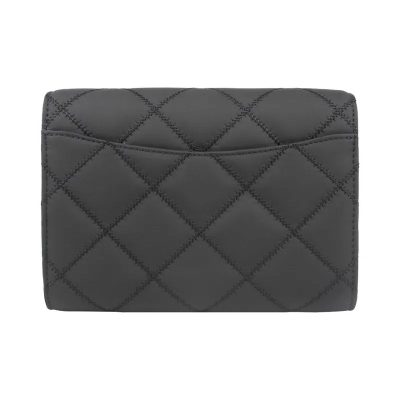 TORY BURCH Cow Leather Shoulder Bag, Crossbody Bag Women's Black-3