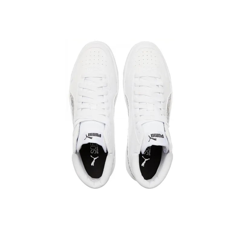PUMA Court Legend Mid Casual Shoes White Women's-2