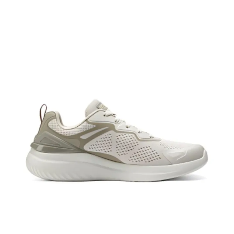 Skechers Outlets Pick Up The Light And Sound Series Casual Shoes Men Low-Top Taupe-1