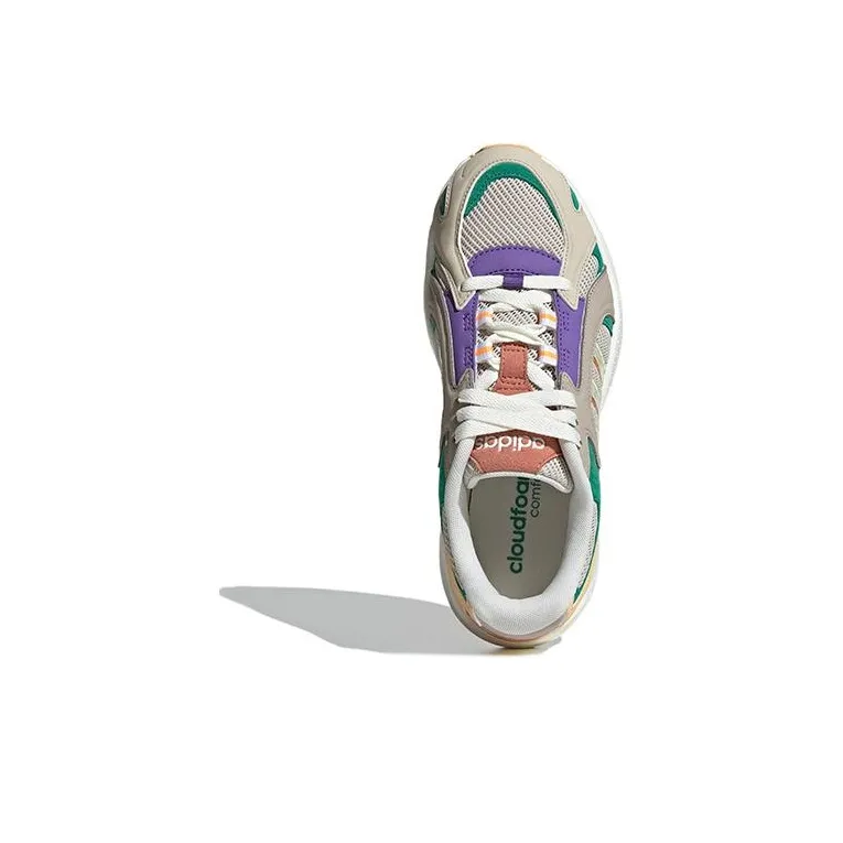 Adidas Neo Crazychaos Shadow 2.0 'Grey White Green' Women's-4