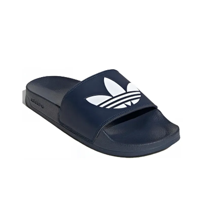 Adilette Adidas Originals Lite Slides 'Trefoil Logo Collegiate Navy'-2