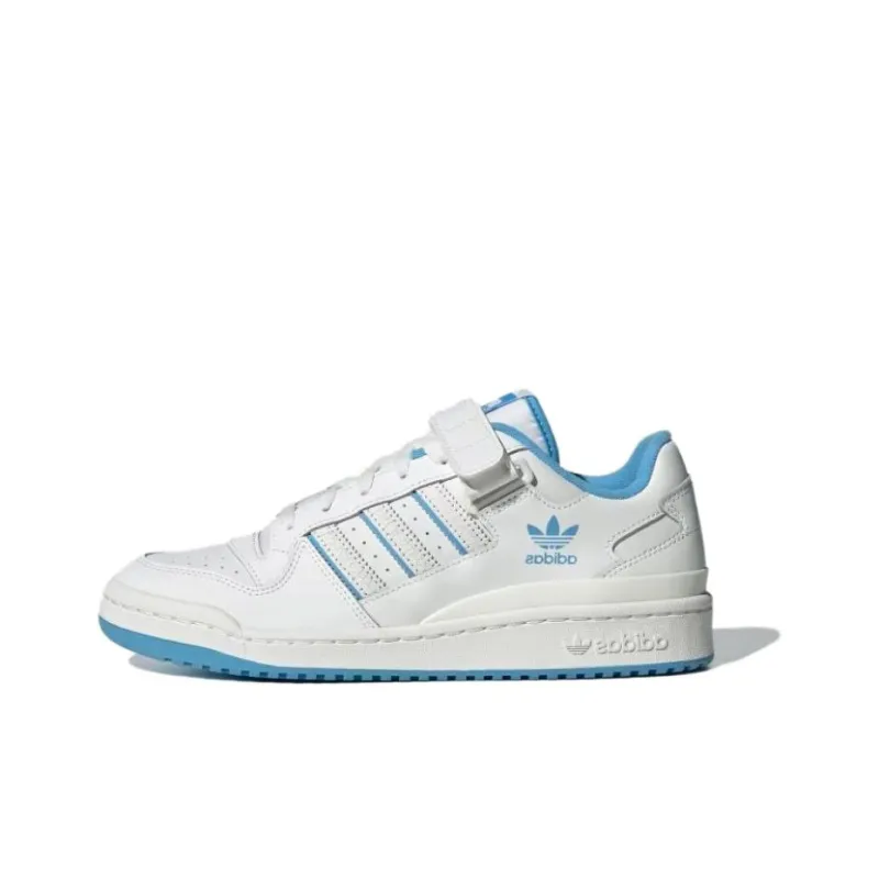 Adidas Forum Low Cloud White Semi Blue Burst-0