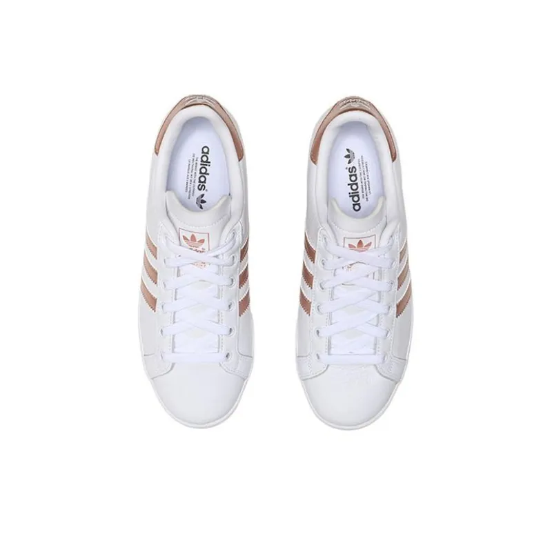 Adidas Women's Coast Star 'White Copper Metallic' Women's-3