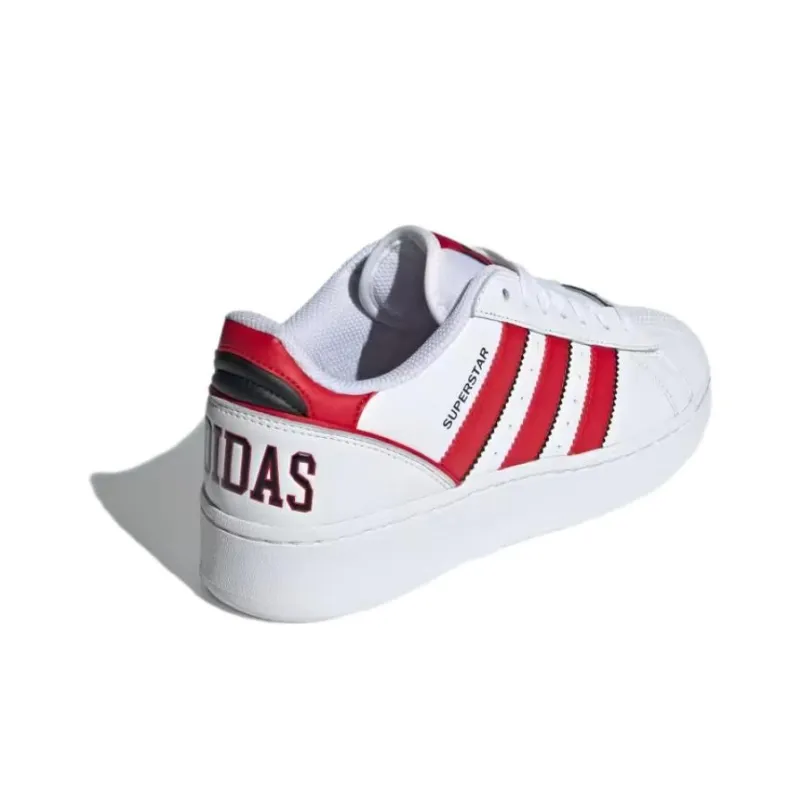 Adidas Superstar Xlg Cloud White Better Scarlet Core Black-3