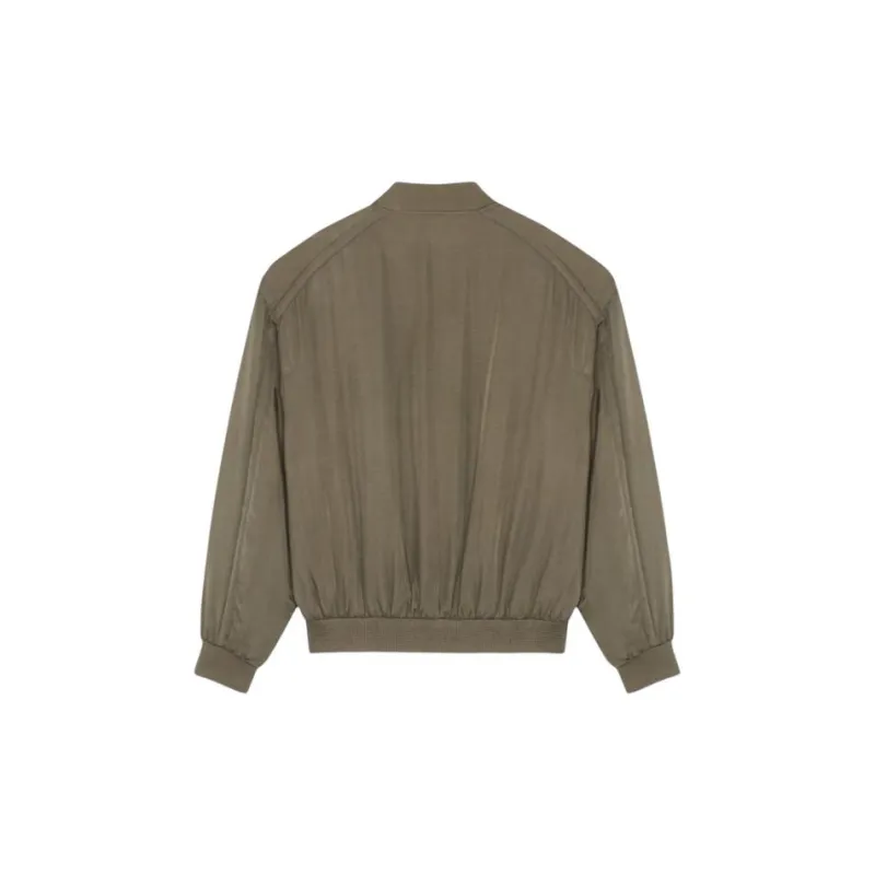 SAINT LAURENT Teddy Bomber Jacket-1