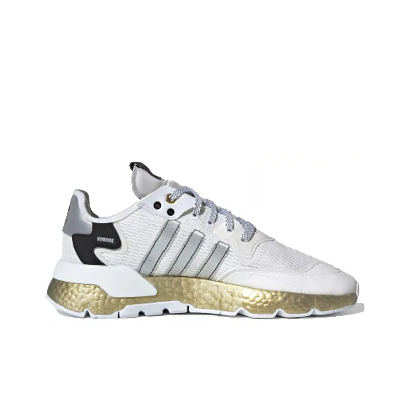 Adidas Nite Jogger White Gold Metallic-1